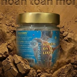 BENTONITE HOÀN TOÀN MỚI - KHOÁNG CHẤT TỪ THIÊN NHIÊN CHO CUỘC SỐNG NĂNG ĐỘNG